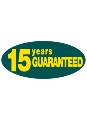 15 years garanteed
