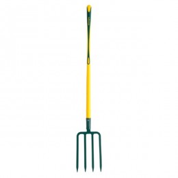 Digging fork with socket 4 triangular prongs 11mm