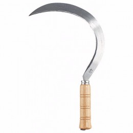 Serrated edge sickle