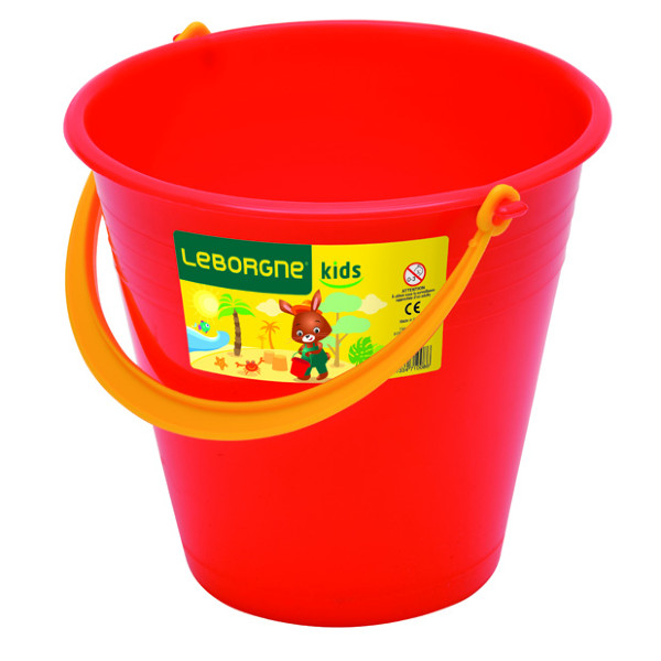 Plastic pails for shop kids