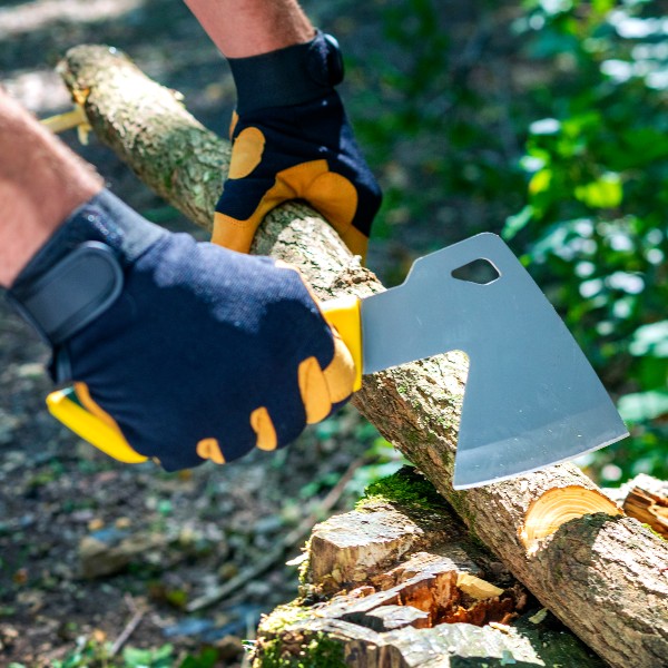 camping hatchet 0.5kg two material + pouch 4
