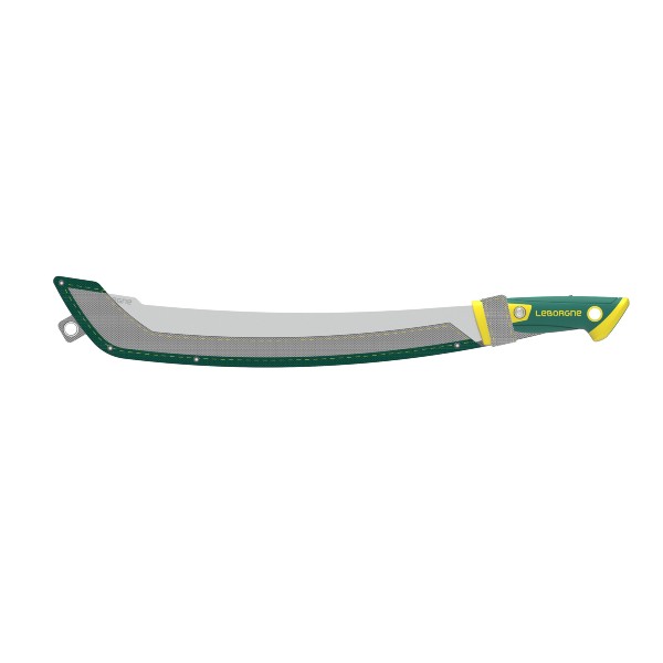 Two material 42 cm machete + pouch 2