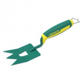 Duopro two material three pronged hand hoe