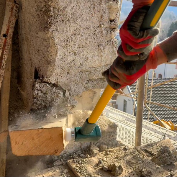 Safe-T sledge hammer with mis-hit guard 4