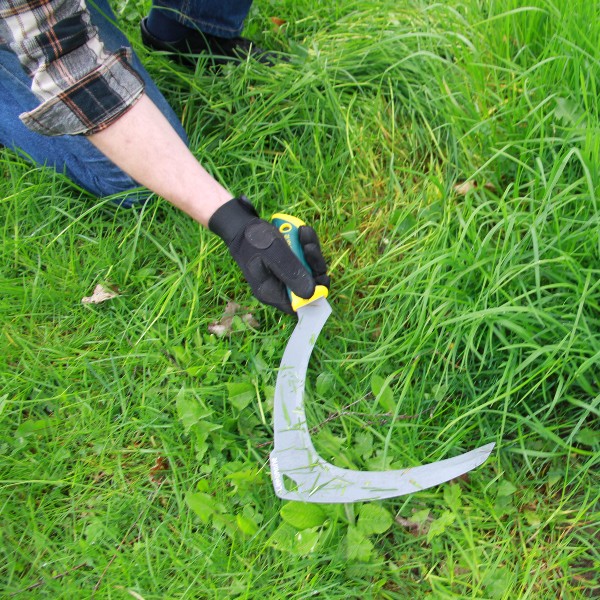 Duopro® Grass sickle straight 22 cm, bi-material handle 2