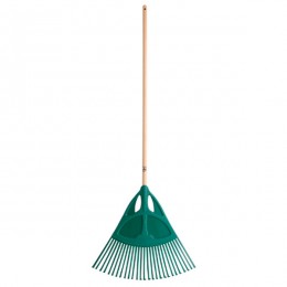 Lawn brooms and lawn and leaf rakes