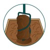NaturOvert adjustable compost aerator