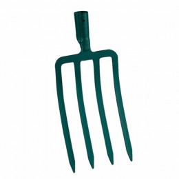 Digging fork with socket 4 8mm triangular prongs
