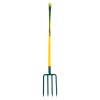 Digging fork with socket 4 triangular prongs 11mm