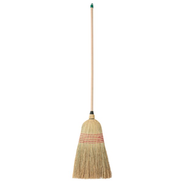 Outdoors broom rice straw 1