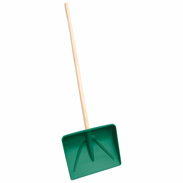 Polymer snow pusher shovel 1