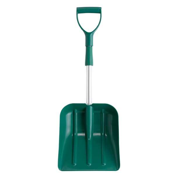 Polymer shovel with telescopic handle 1